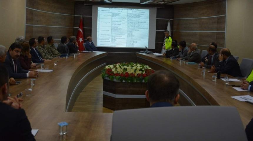 Siirt&rsquo;te kışa hazırlık toplantısı yapıldı
