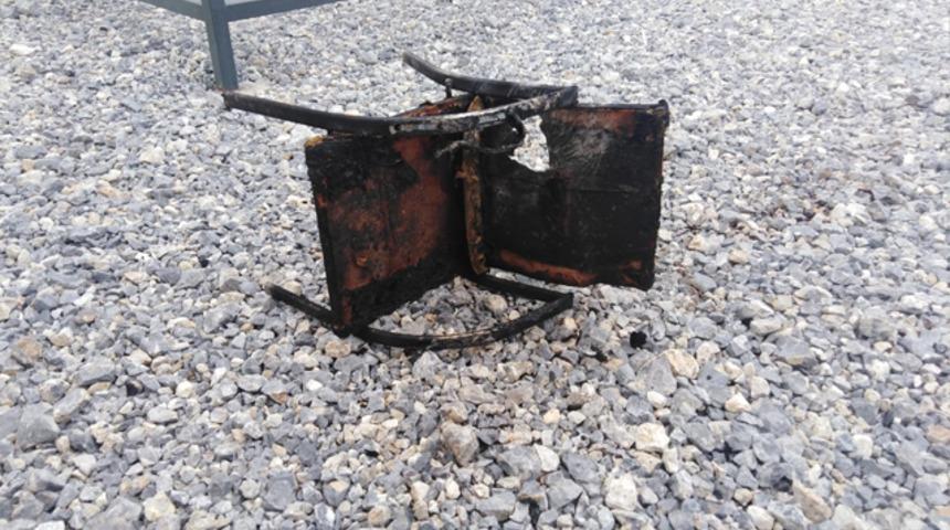 Sobayı tinerle yakmak istedi! Kendisi ve oğlu hastanelik oldu