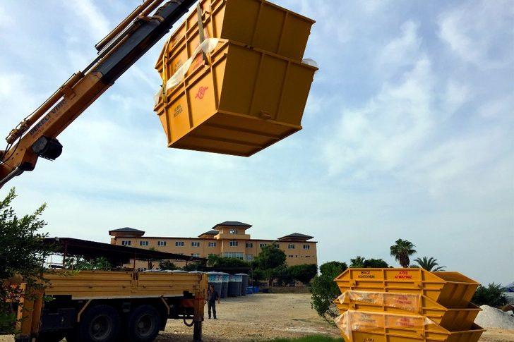 Alanya Belediyesinde moloz temizlik hizmeti G1