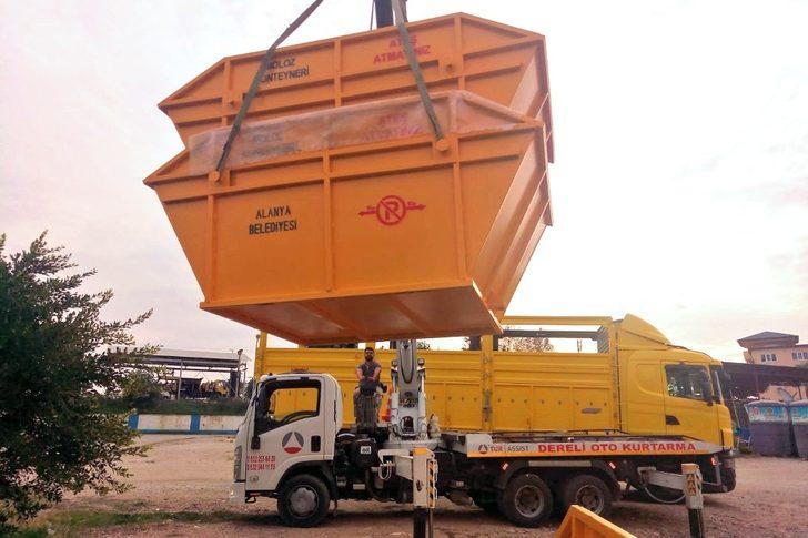 Alanya Belediyesinde moloz temizlik hizmeti G2