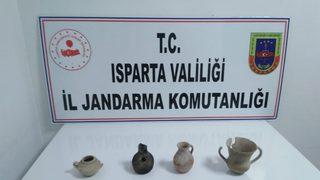 Isparta'da tarihi eser operasyonu