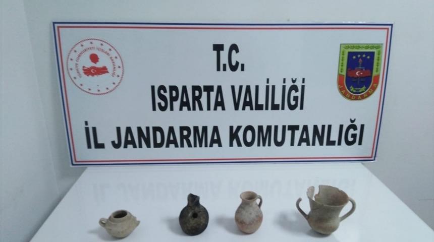 Isparta'da tarihi eser operasyonu