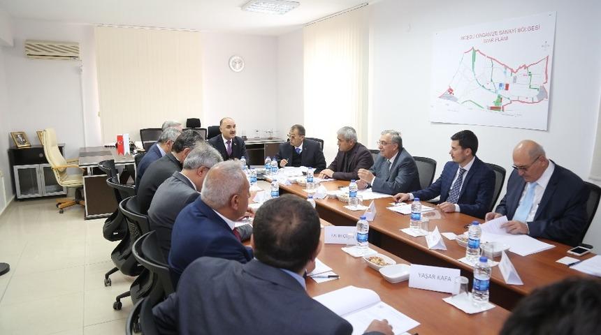 İncesu OSB M&uuml;teşebbis Teşekk&uuml;l Heyeti Toplandı