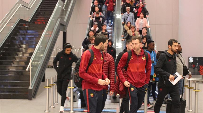 Medipol Başakşehir'in UEFA Avrupa Ligi'ndeki rakibi Roma İstanbul'a geldi