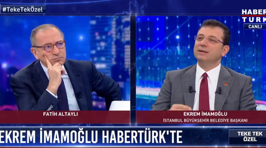 İBB Başkanı İmamoğlu'ndan canlı yayında önemli açıklamalar