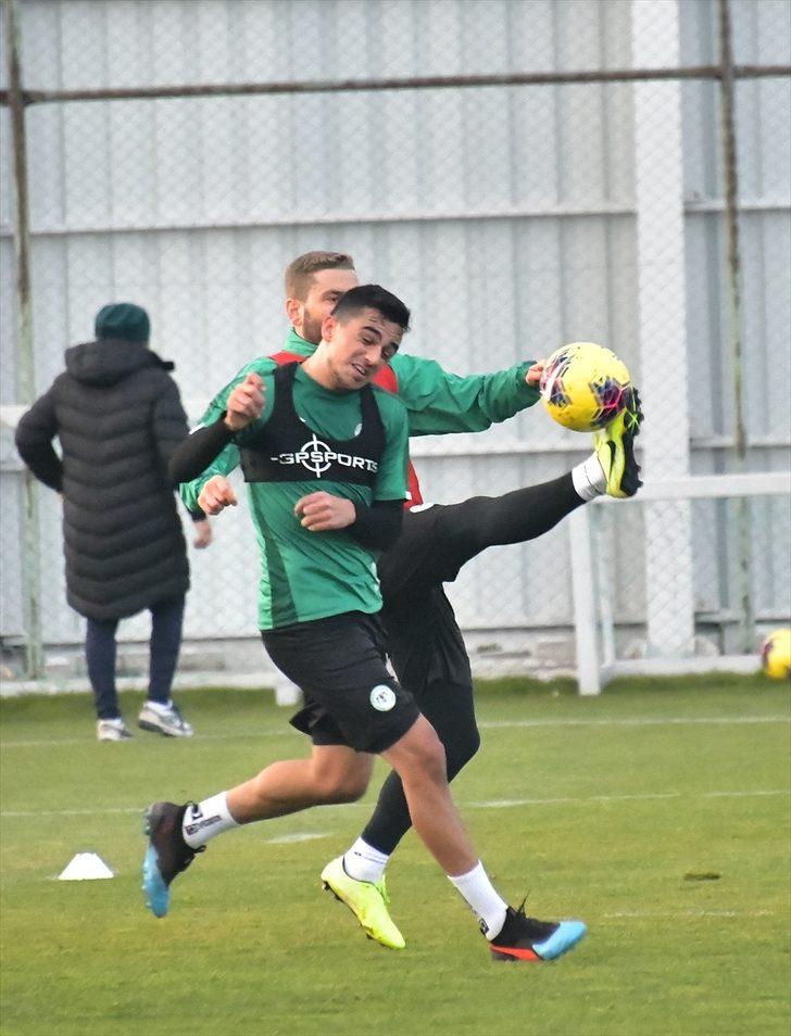 Konyaspor'da Çaykur Rizespor maçı hazırlıkları G4