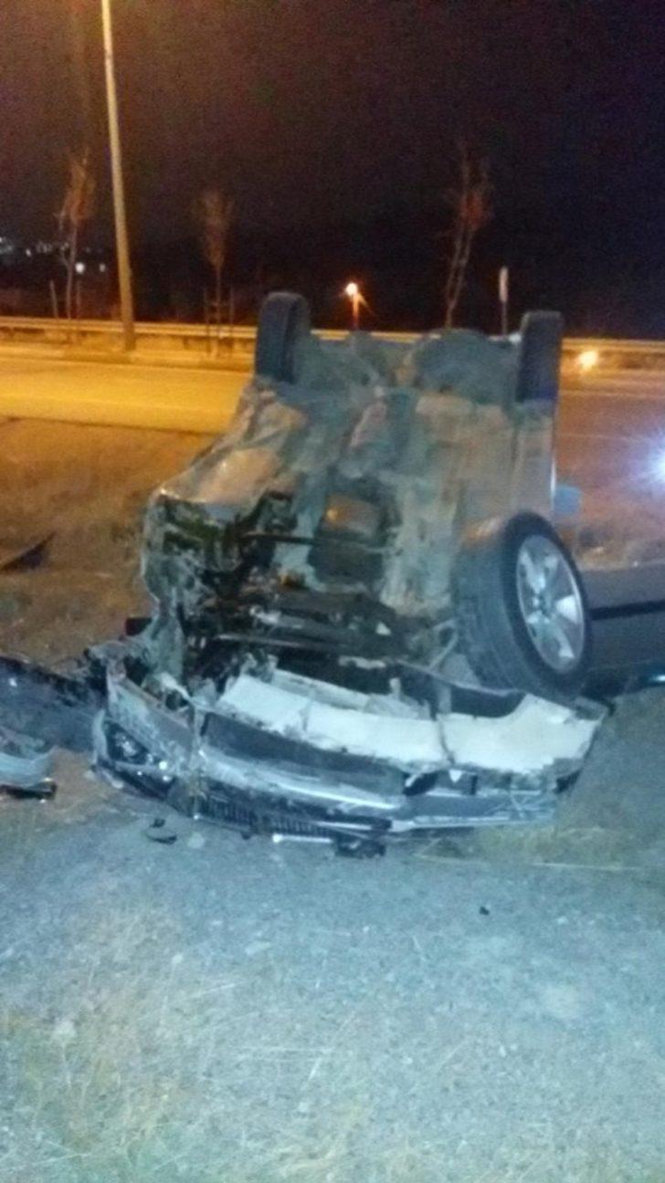 Siirt’te kontrolden çıkan otomobil takla attı: 3 yaralı G2