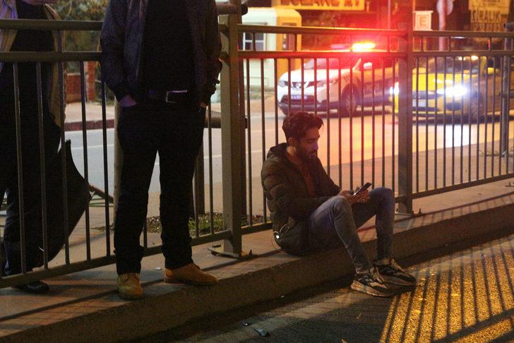 Beşiktaş'ta otomobil refüje çıktı: 1 yaralı G3