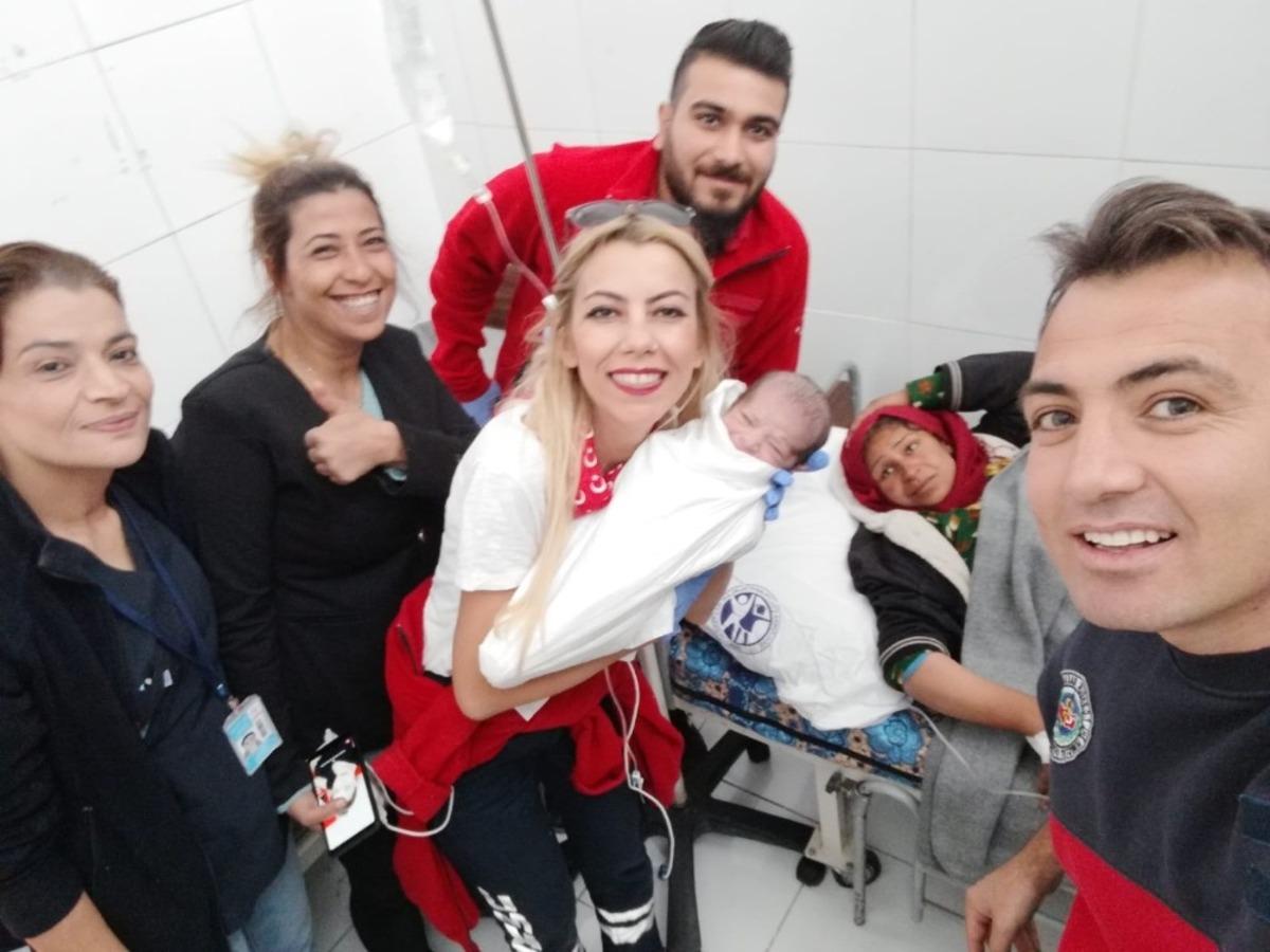 Tel Abyad Hastanesinde doğdu, adı &ldquo;Barış&rdquo; oldu