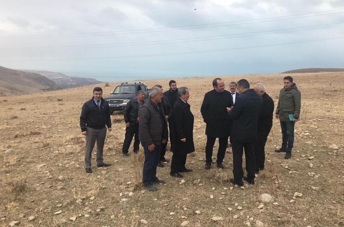 Adilcevaz&rsquo;da kurulacak ceviz ormanları i&ccedil;in ilk adım atıldı