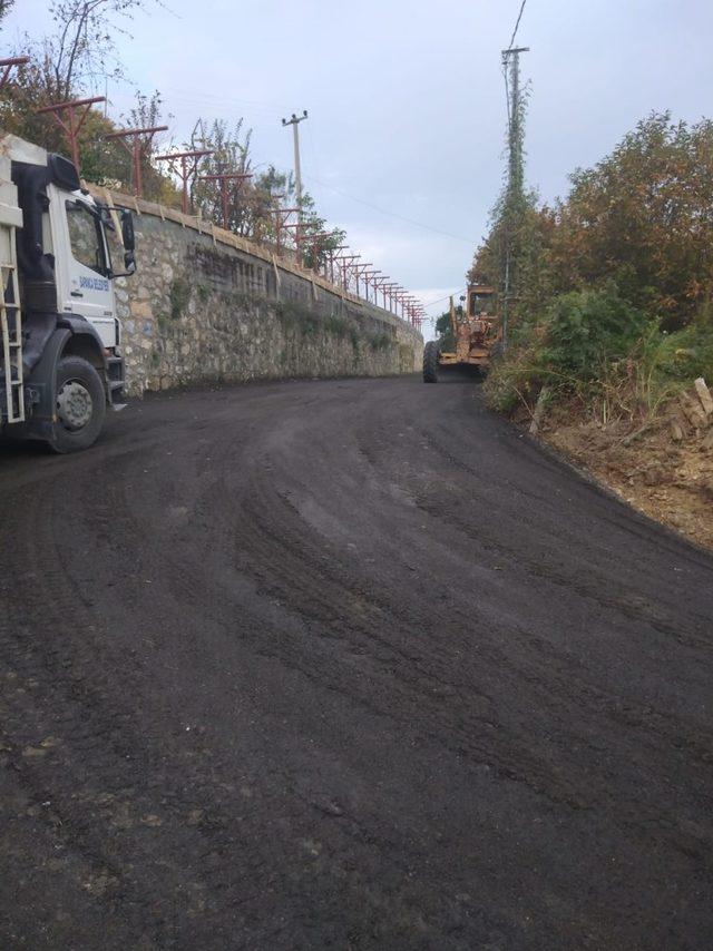 Sapanca Yanık Mahallesi’nde çalışmalar sürüyor