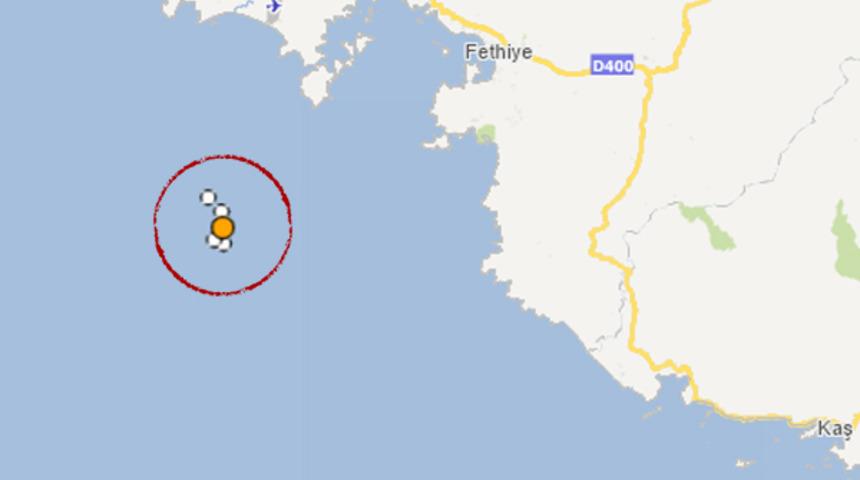 Son dakika: Dalaman'da 3,5 büyüklüğünde deprem! (AFAD-Kandilli son depremler)