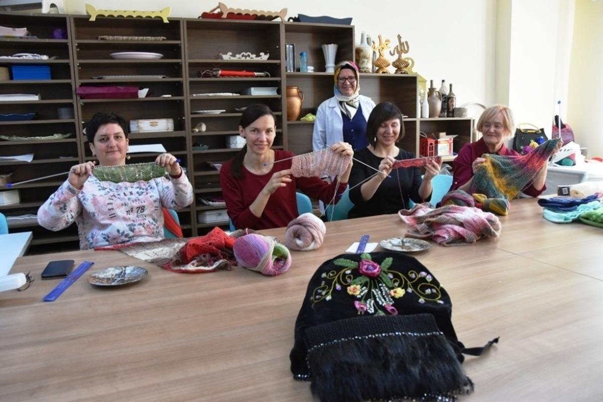 Litvanya&rsquo;dan gelen kursiyerler, Kocasinan Akademi&rsquo;ye hayran kaldı