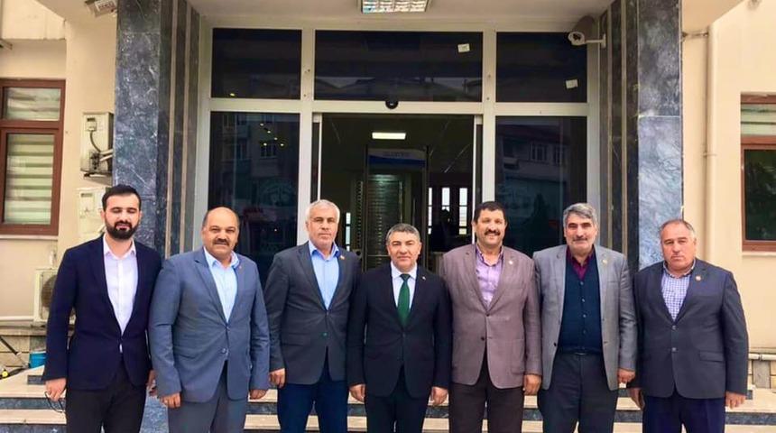 Başkan Şayir&rsquo;e Manisa&rsquo;dan ziyaret