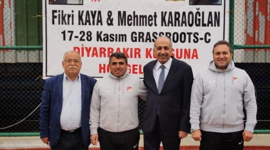 DTSO Başkanı Kaya, antren&ouml;r kursunu ziyaret etti