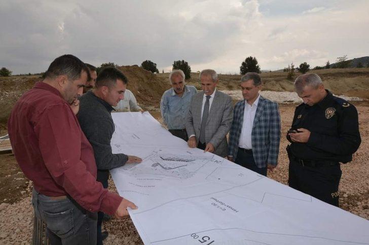 Elmalı Otogarı’nın inşaatı sürüyor G2