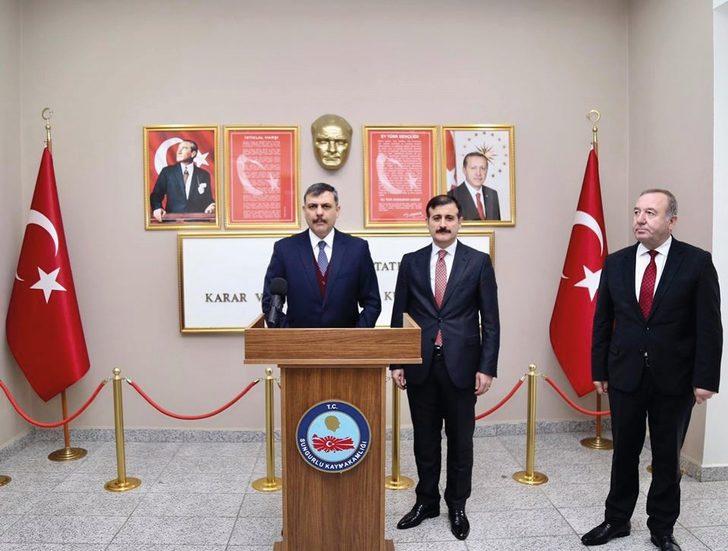 Vali Çiftçi kaymakam Gözen’i ziyaret etti G3