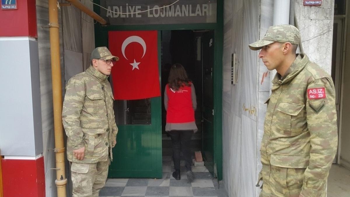 Şehit eşinin evinde yas