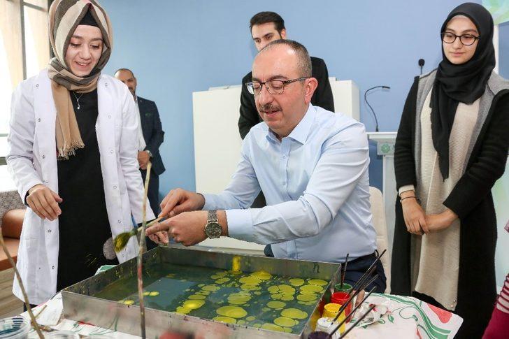 Başkan Kavuş: “Kursiyer Gençleri ve Eğitimlerini ziyaret etti G2