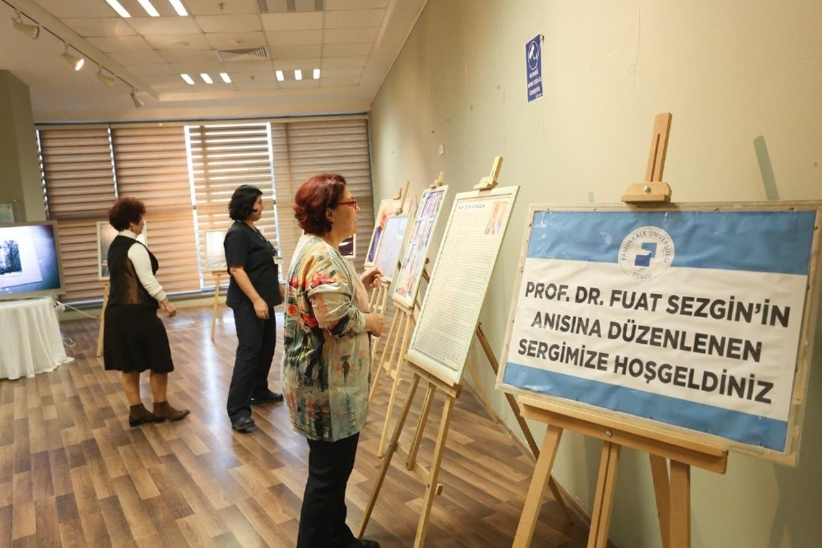 PA&Uuml; Prof. Dr. Fuat Sezgin Sergisi a&ccedil;ılışlarına devam ediyor