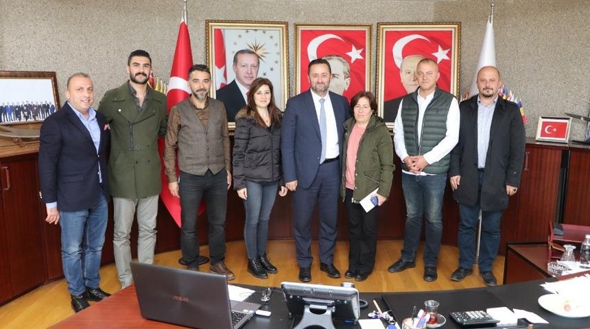 Başkan Yanmaz Turizm Tanıtma Derneği ile bir araya geldi