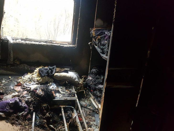 Evleri yanan aile destek bekliyor G5