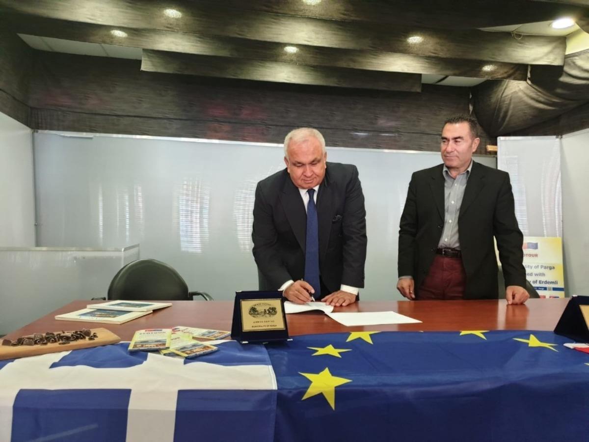 Erdemli Belediyesi ve ME&Uuml; Proje Ekibi Parga&rsquo;da