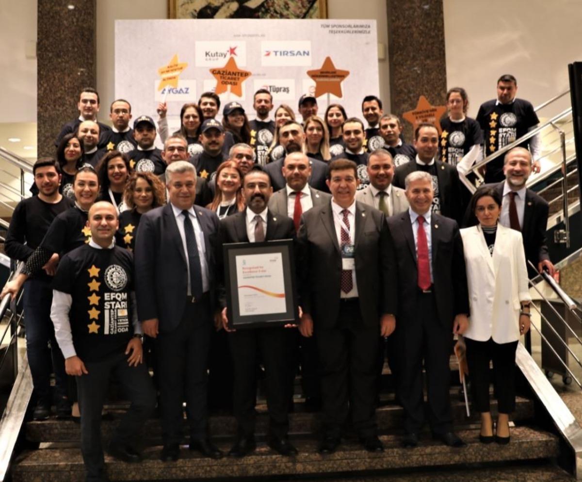 GTO, T&uuml;rkiye&rsquo;nin ilk ve tek 5 yıldızlı Ticaret Odası oldu