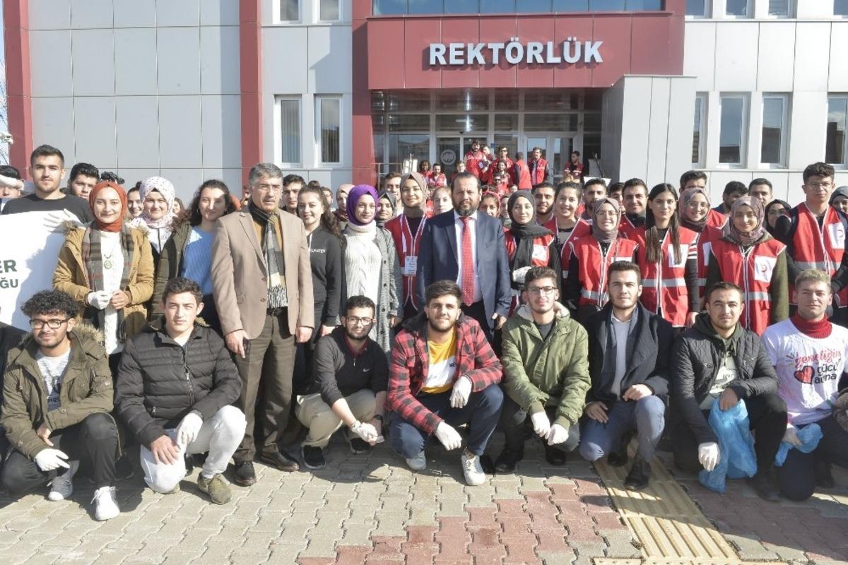 KM&Uuml;&rsquo;de &rsquo;Temiz &ccedil;evre, sağlıklı yaşam&rsquo; etkinliği