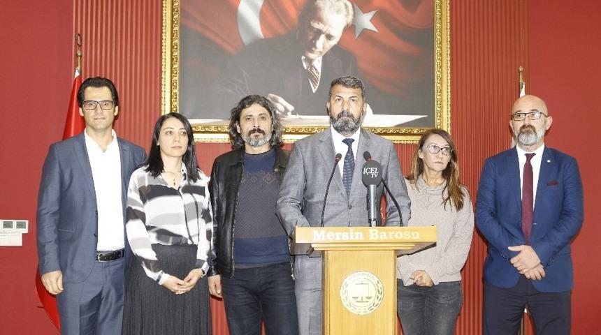 Mersin Barosu Tahir El&ccedil;i&rsquo;yi andı