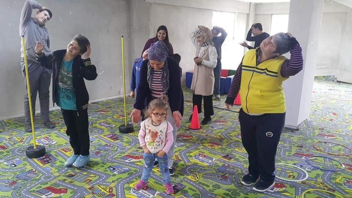 &Ccedil;al&rsquo;da &ouml;zel &ccedil;ocuklara &ouml;zel spor eğitimi