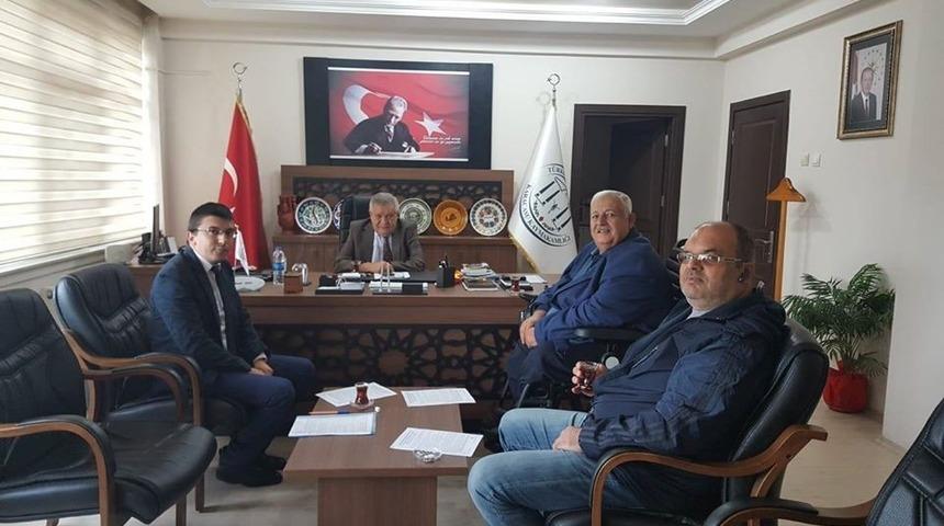 Karacasu Engelliler Derneği’nden Kaymakam Soley’e ziyaret