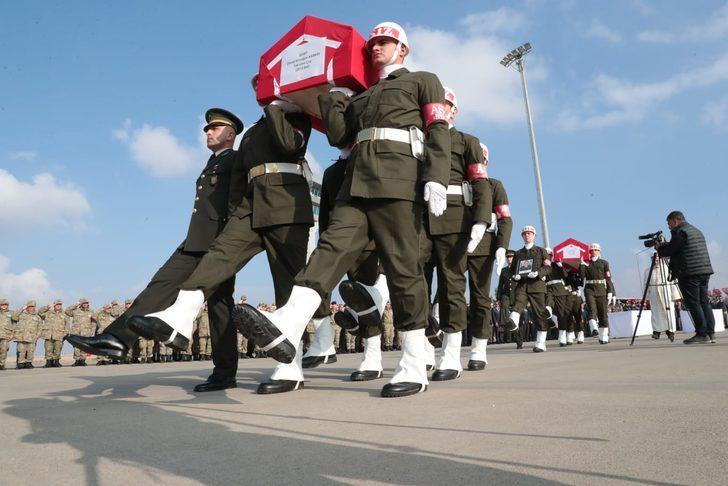 Havanlı saldırı şehidi 2 uzman çavuş, törenle uğurlandı G1