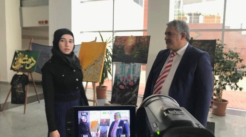 Kilis &Uuml;niversitesi Suriyeli sanat&ccedil;ıları ağırladı
