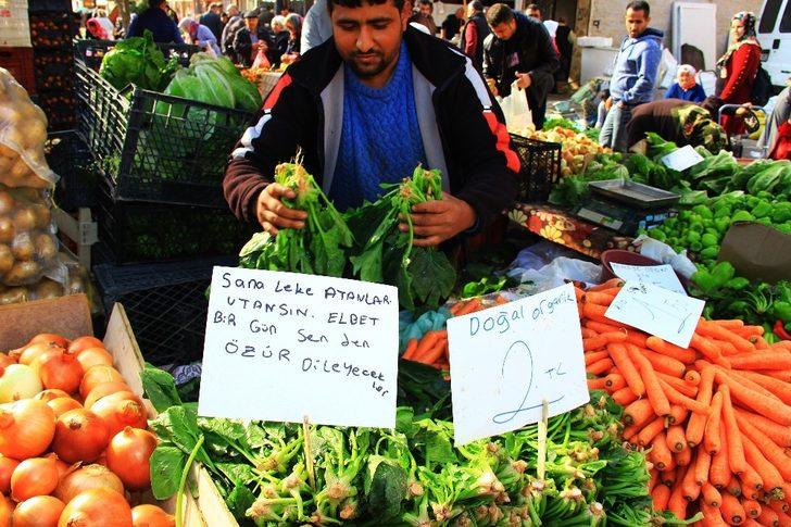 Pazarcı esnafının Ispanak isyanı G3
