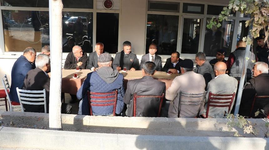 Jandarmadan asayiş ve huzur toplantısı