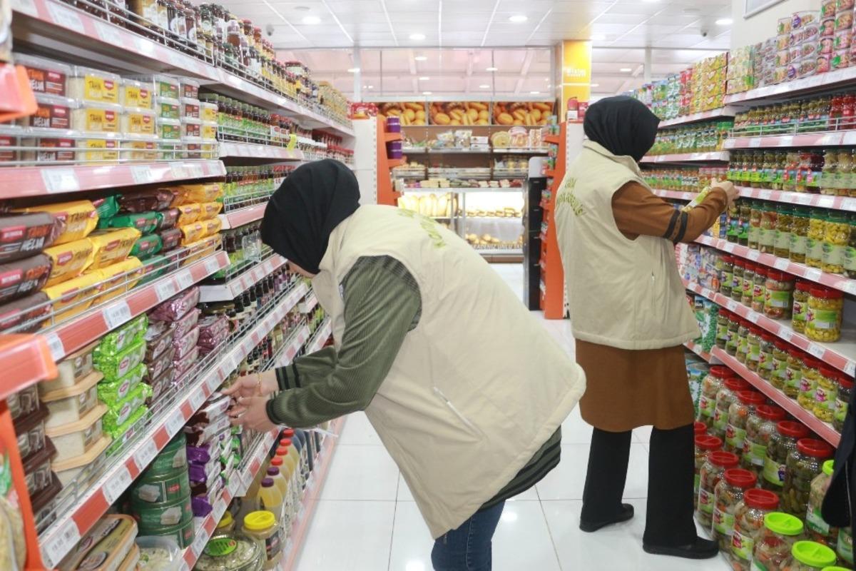 Adıyaman&rsquo;da marketlere gıda denetimi