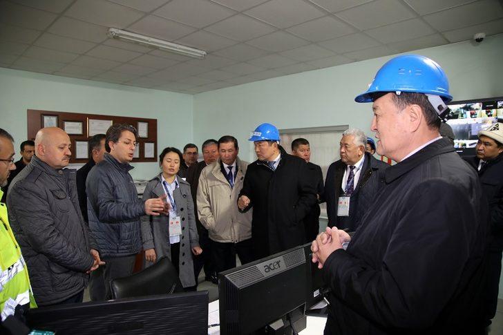 Kırgızistan’dan gelen heyet SASKİ’nin projelerini inceledi G3