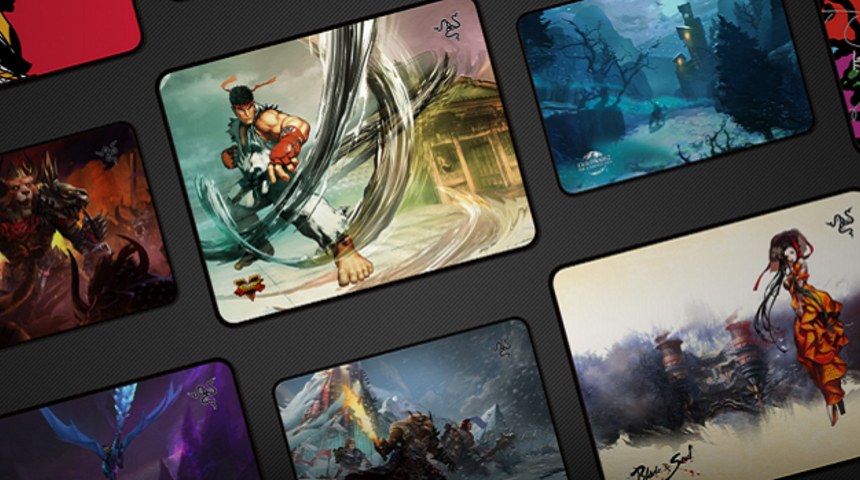 Razer Customs'ın ikinci aşaması iki yeni fare matı getiriyor