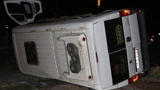 Mardin’de trafik kazası: 2’si polis 7 yaralı