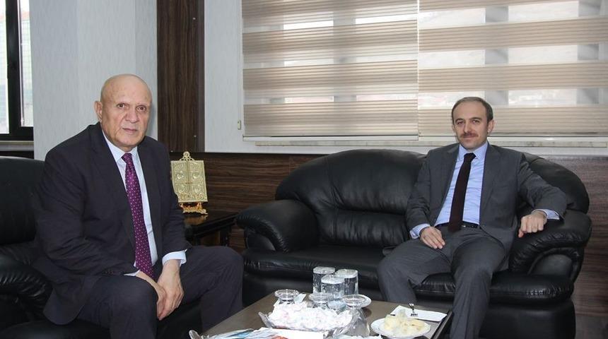 Vali Epcim&rsquo;den Başkan Pekmezci&rsquo;ye ziyaret