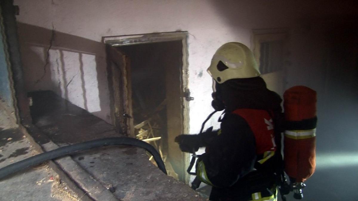 Kayseri&rsquo;de k&ouml;m&uuml;rl&uuml;k yangını