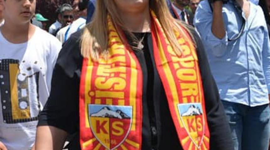 Kayserispor Başkanı Berna G&ouml;zbaşı: