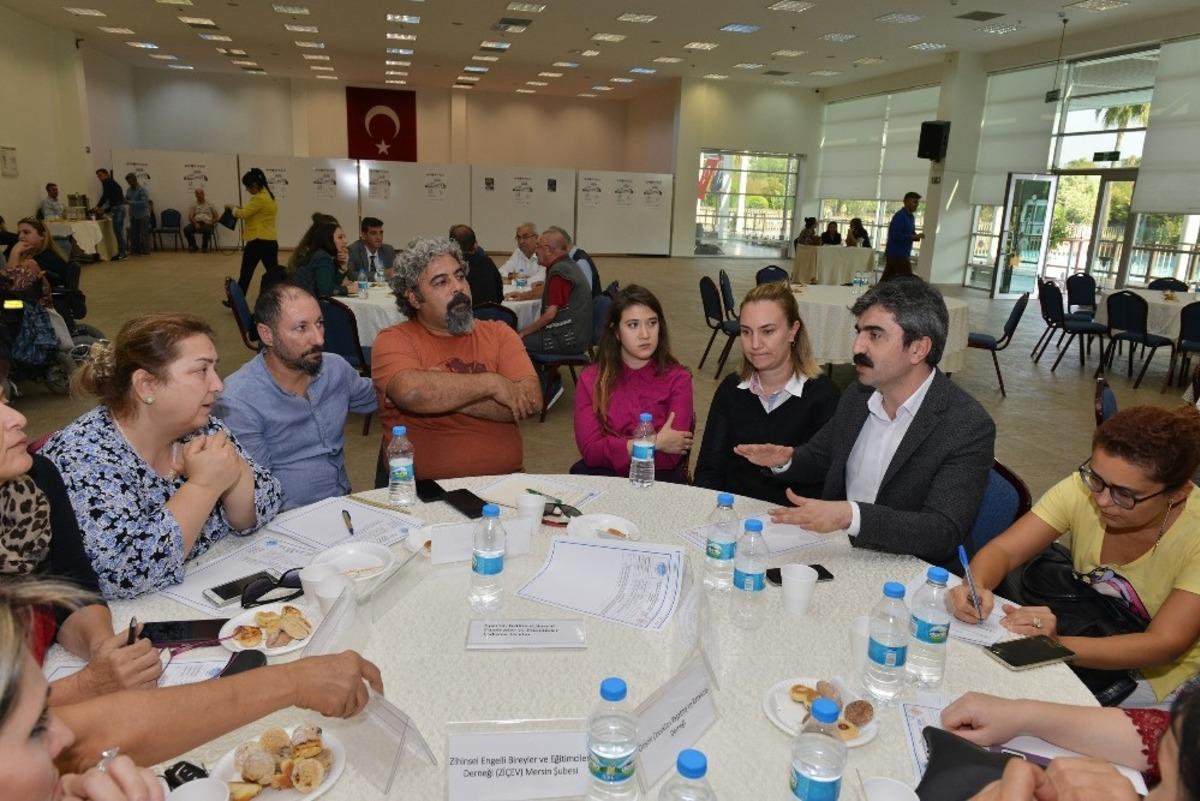 B&uuml;y&uuml;kşehir, erişebilir ve engelsiz Mersin i&ccedil;in derneklerle buluştu