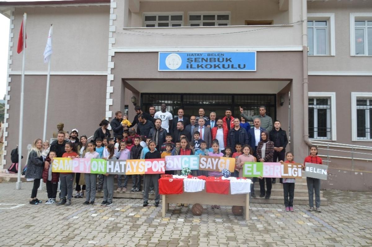 Hatayspor&rsquo;dan "El birliği" projesine destek
