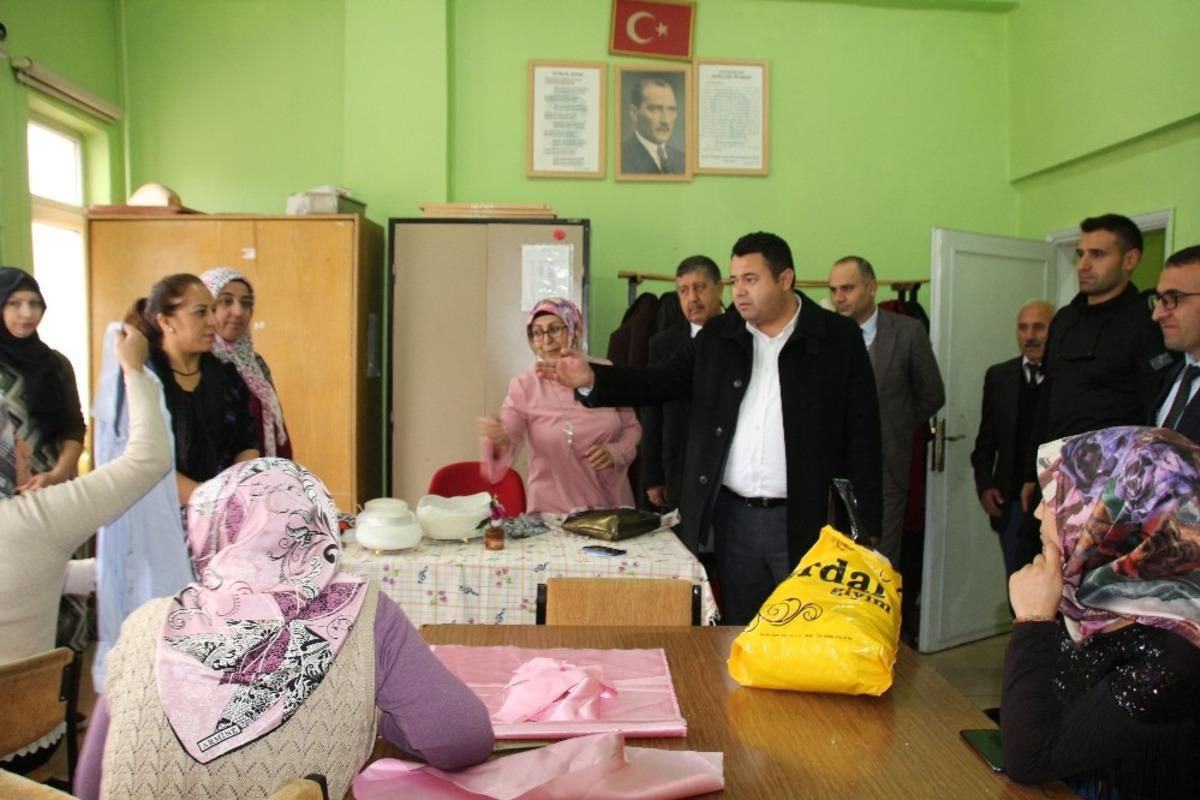 Kaymakam Avcı&rsquo;dan Halk Eğitim Merkezi M&uuml;d&uuml;rl&uuml;ğ&uuml;ne ziyaret