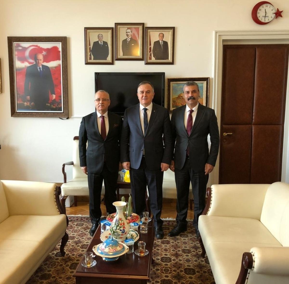 Başkan Kayda, Ankara&rsquo;da temaslarda bulundu