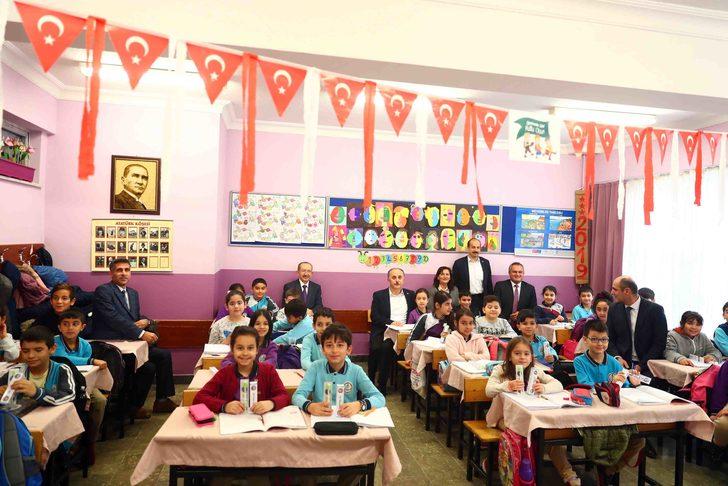 İlkokul öğrencilerine diş macunu ve diş fırçası dağıtıldı G5