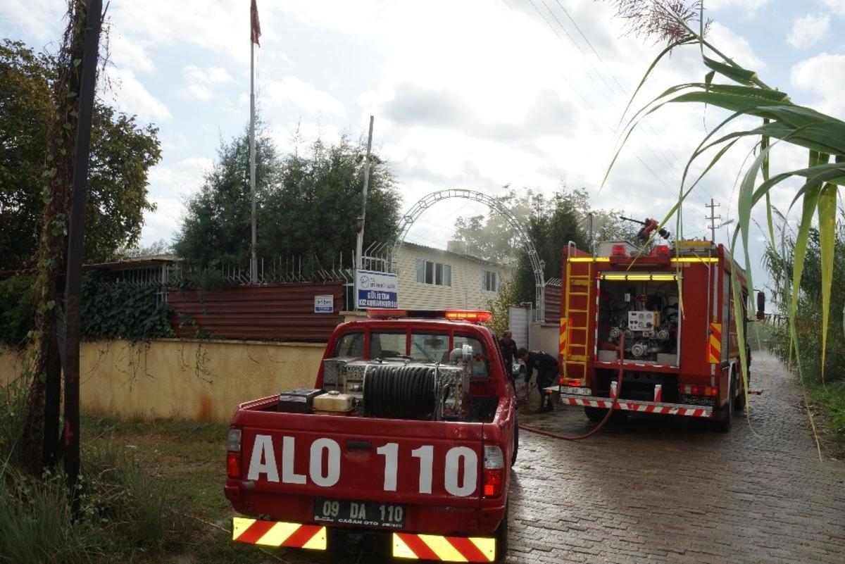 Suriyeli ailenin barındığı eski Kur&rsquo;an kursunda yangın &ccedil;ıktı