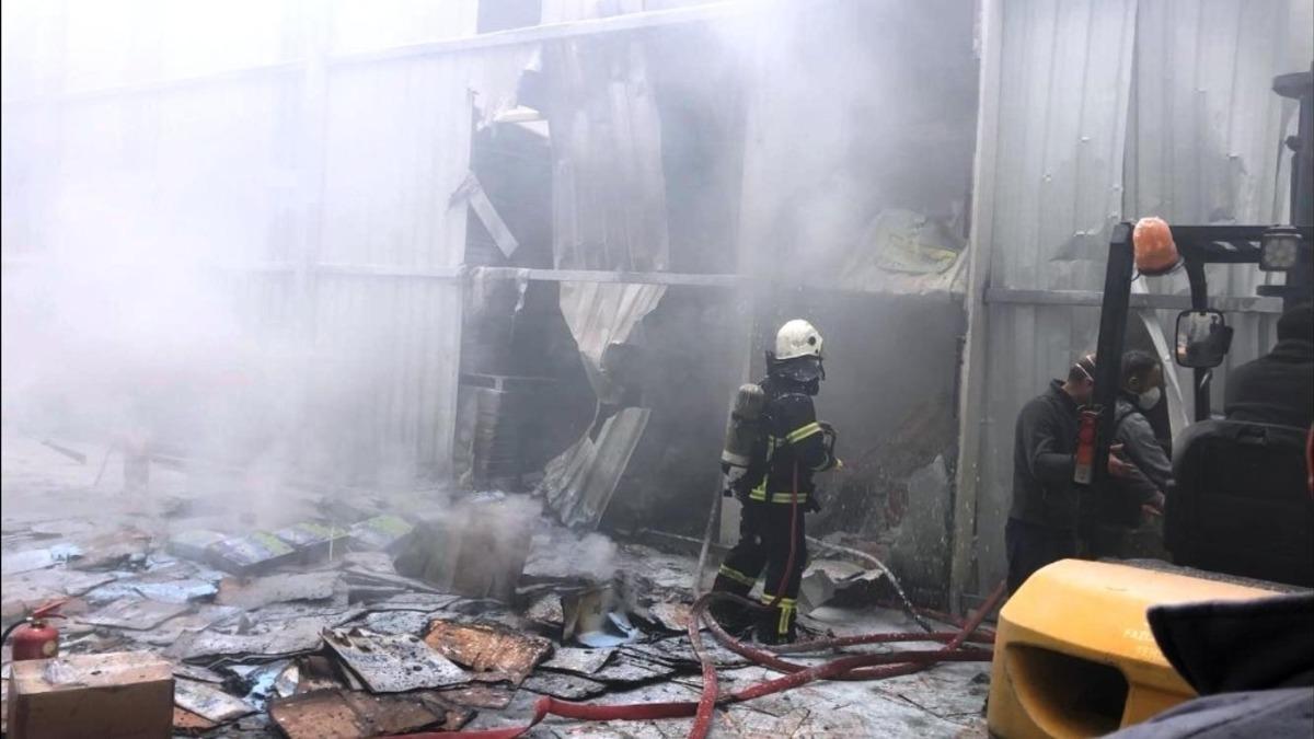 Fatsa OSB&rsquo;de fabrikada yangın